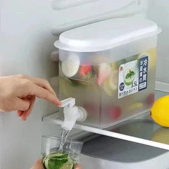5.5L Refrigerator Water Dispenser – Juice & Beverage Storage Box with Tap