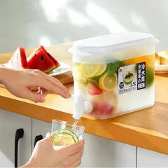 5.5L Refrigerator Water Dispenser – Juice & Beverage Storage Box with Tap